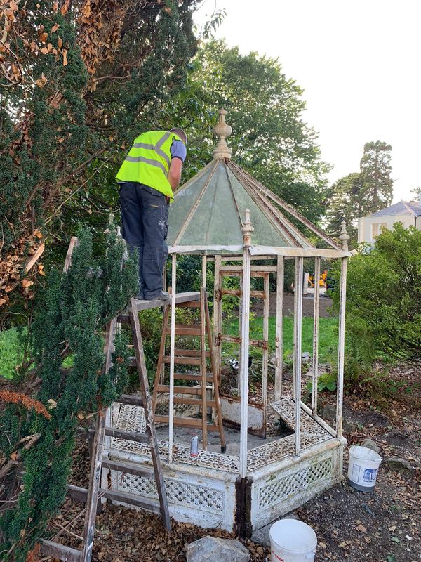 Victorian Cast Iron Gazebo Restoration - Image 2