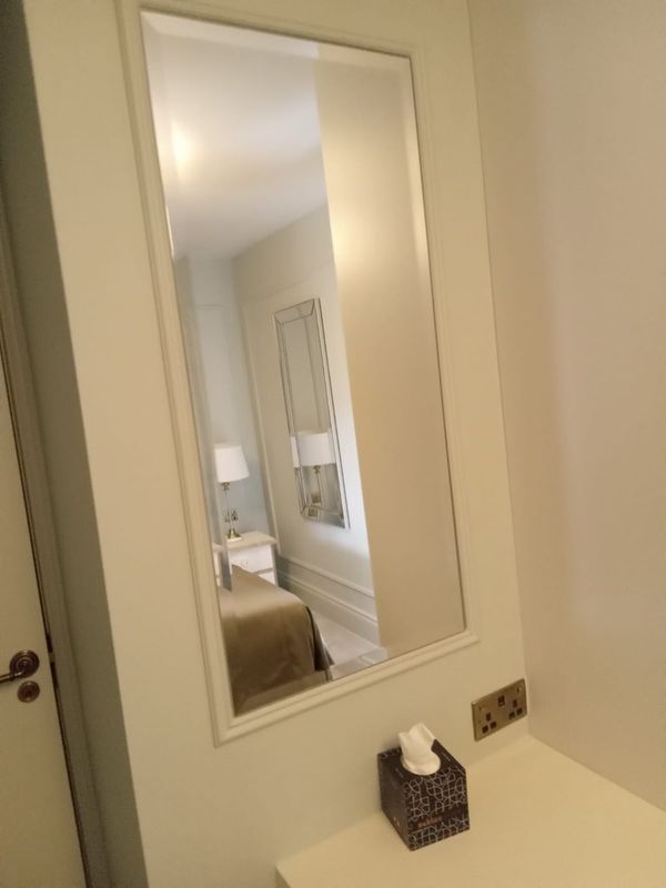 Custom Bathroom and Bedroom Mirror Installation - Image 4